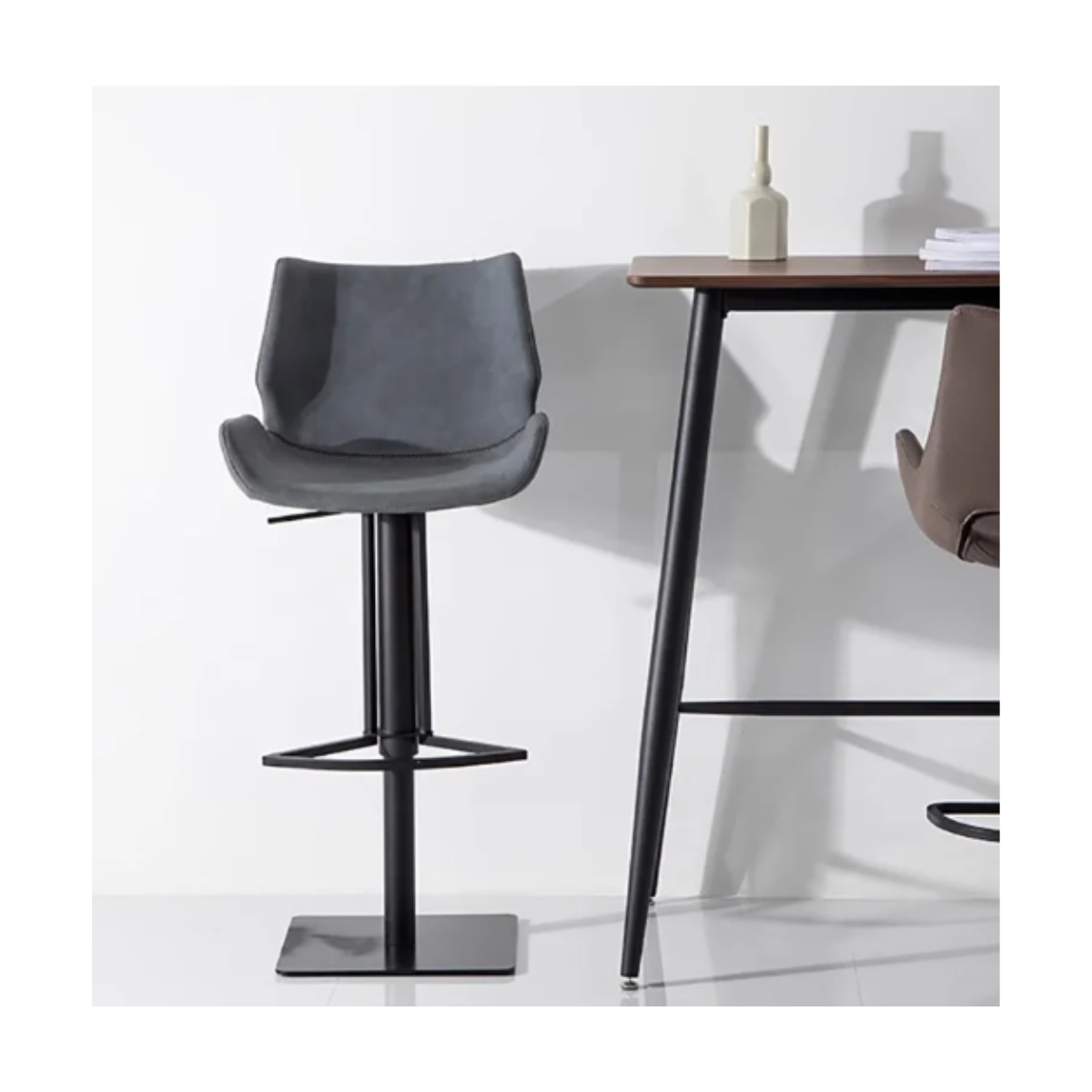 Slate Origami Bar Stool